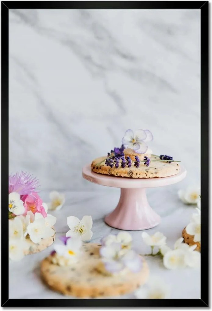 Poszterek keretben 40x60 Süti levendulával