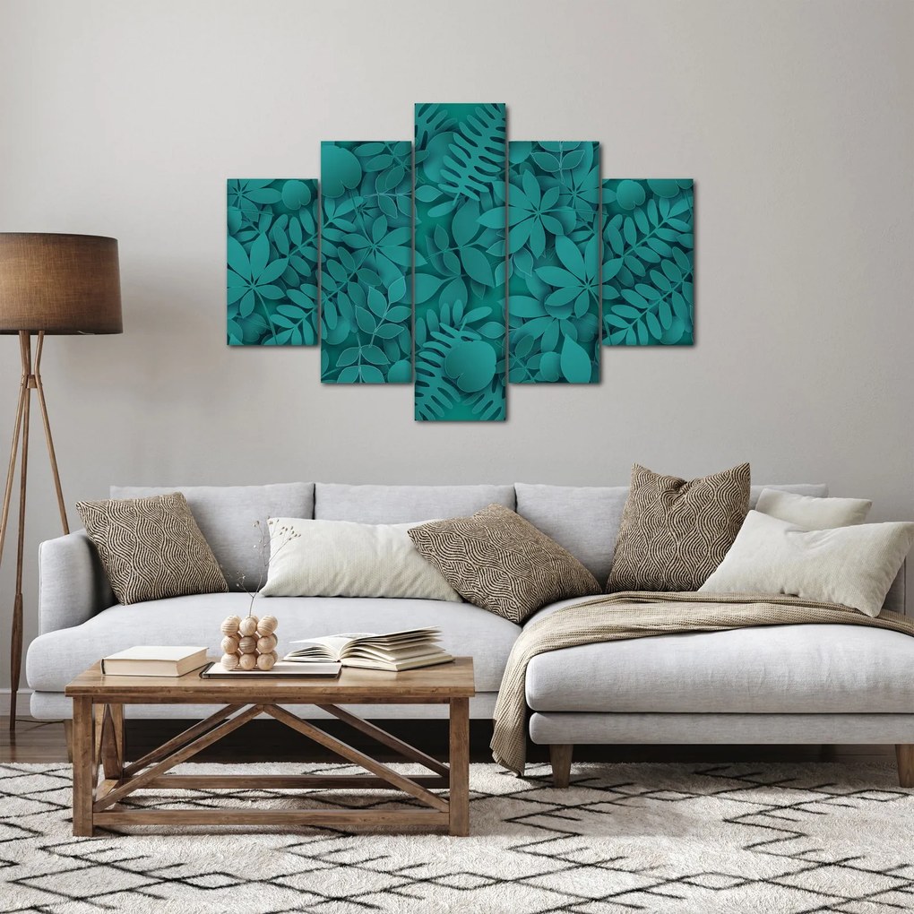 A levelek képe (150x105 cm)