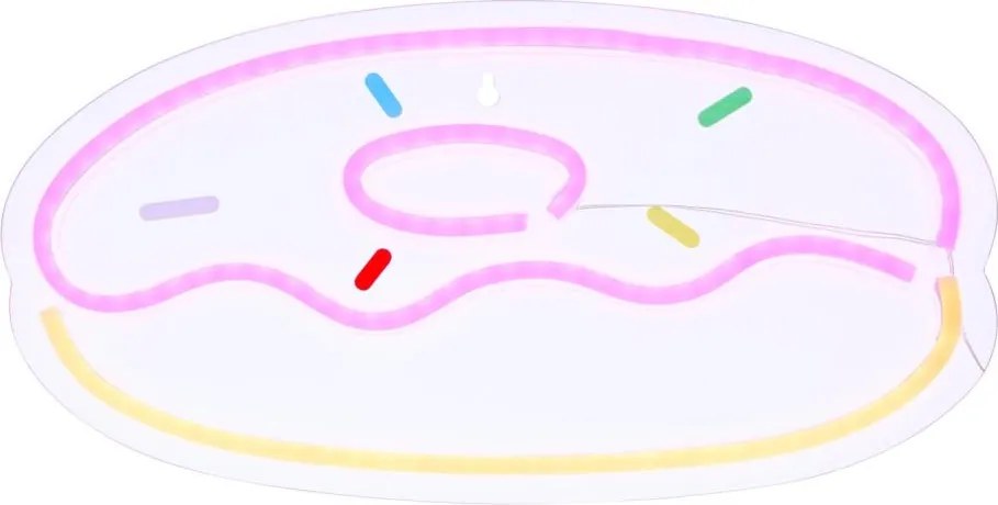 Atmosphera - LED neon fali dekoráció DONUT LED/5V