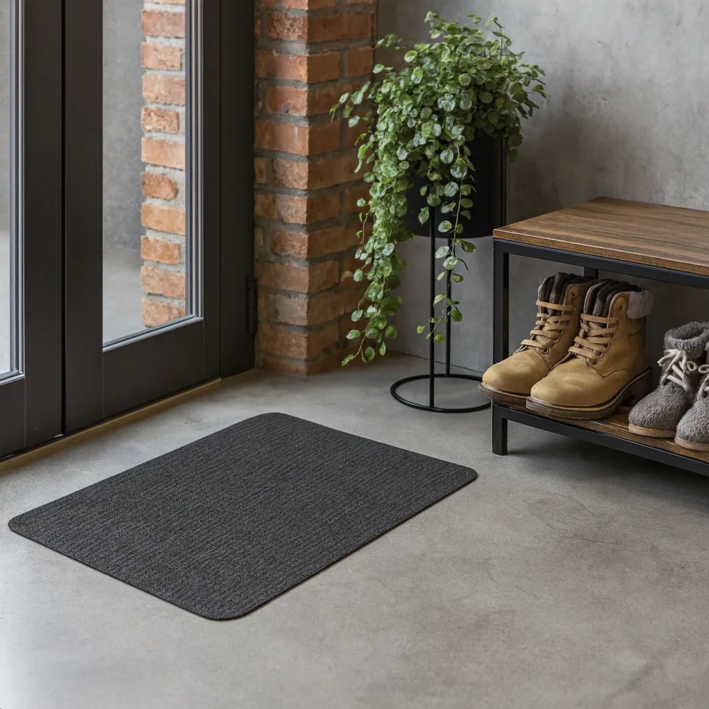 Toro Budget beltéri lábtörlő fekete, 40 x 60 cm