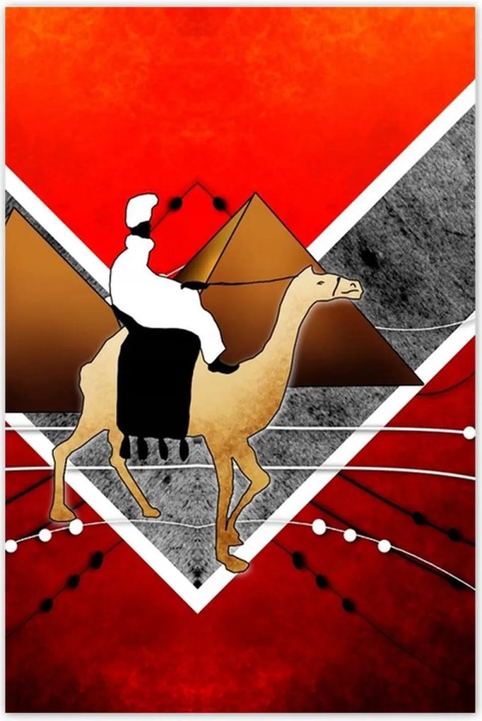 Poszterek 80x120 Teve utazás