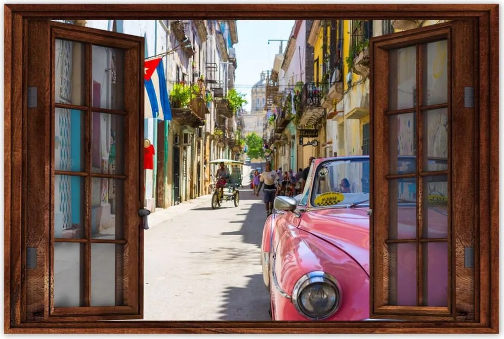 Poszterek 60x40 Kubai taxi