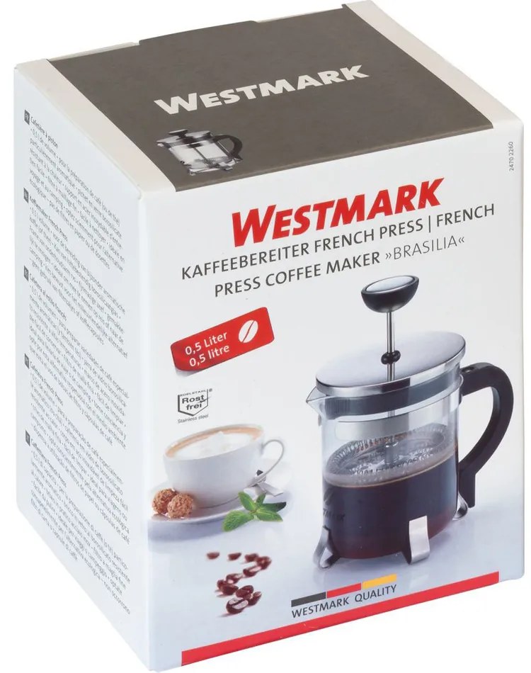 Westmark Brasilia francia presszó, 500 ml