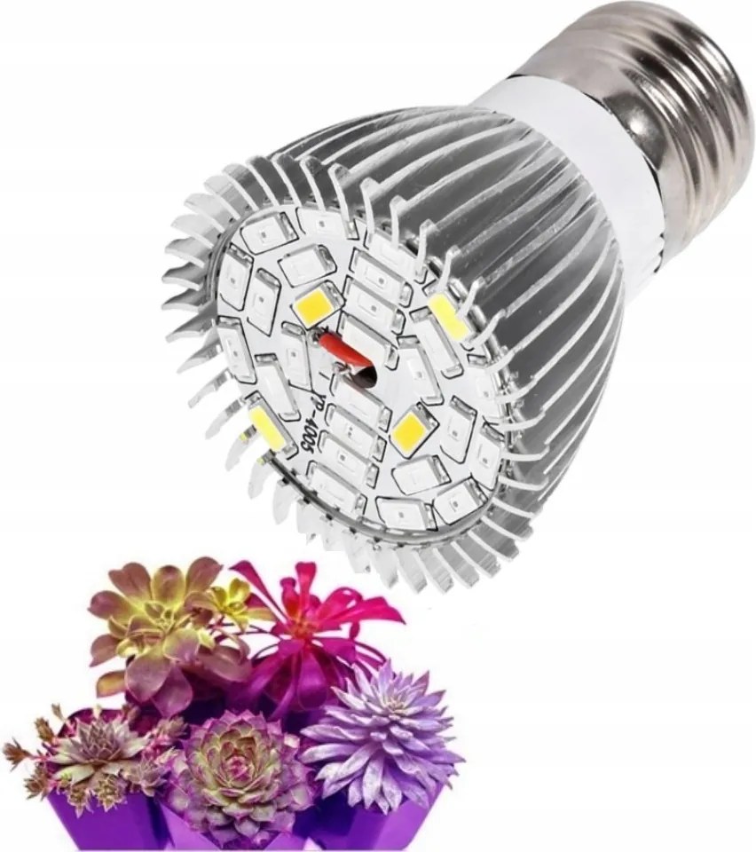 Led Grow Light Növénytermesztő Izzó Teljes Spektrumú 5W E27