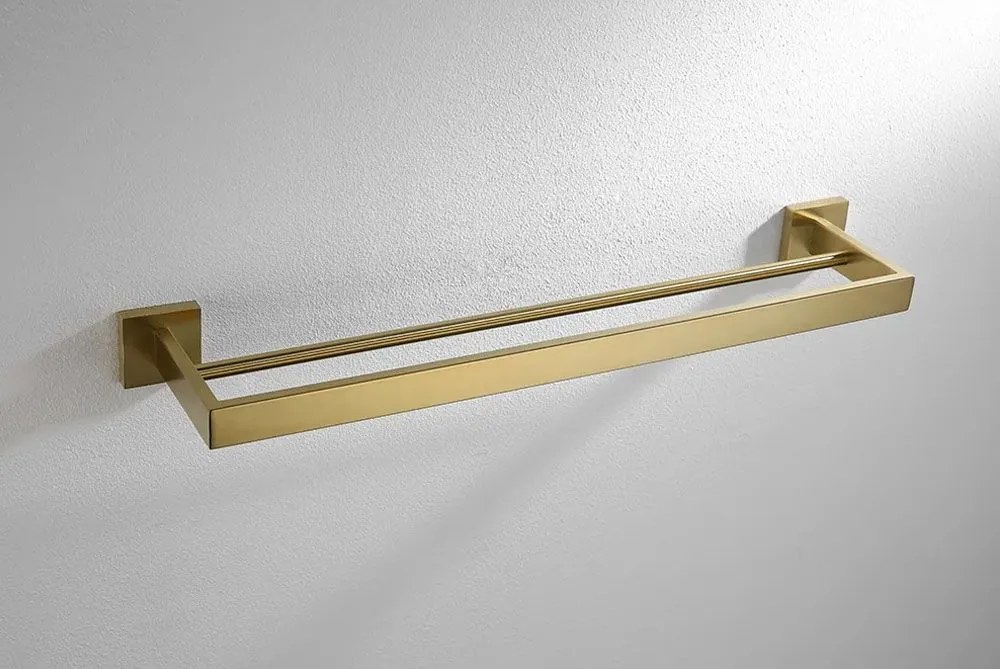 Fürdőszoba fogas GOLD Brush ERLO 02