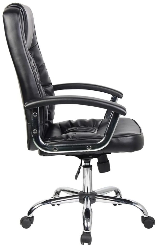Ergonomikus irodai szék, Bedora Abraj, ökológiai bőr, fekete