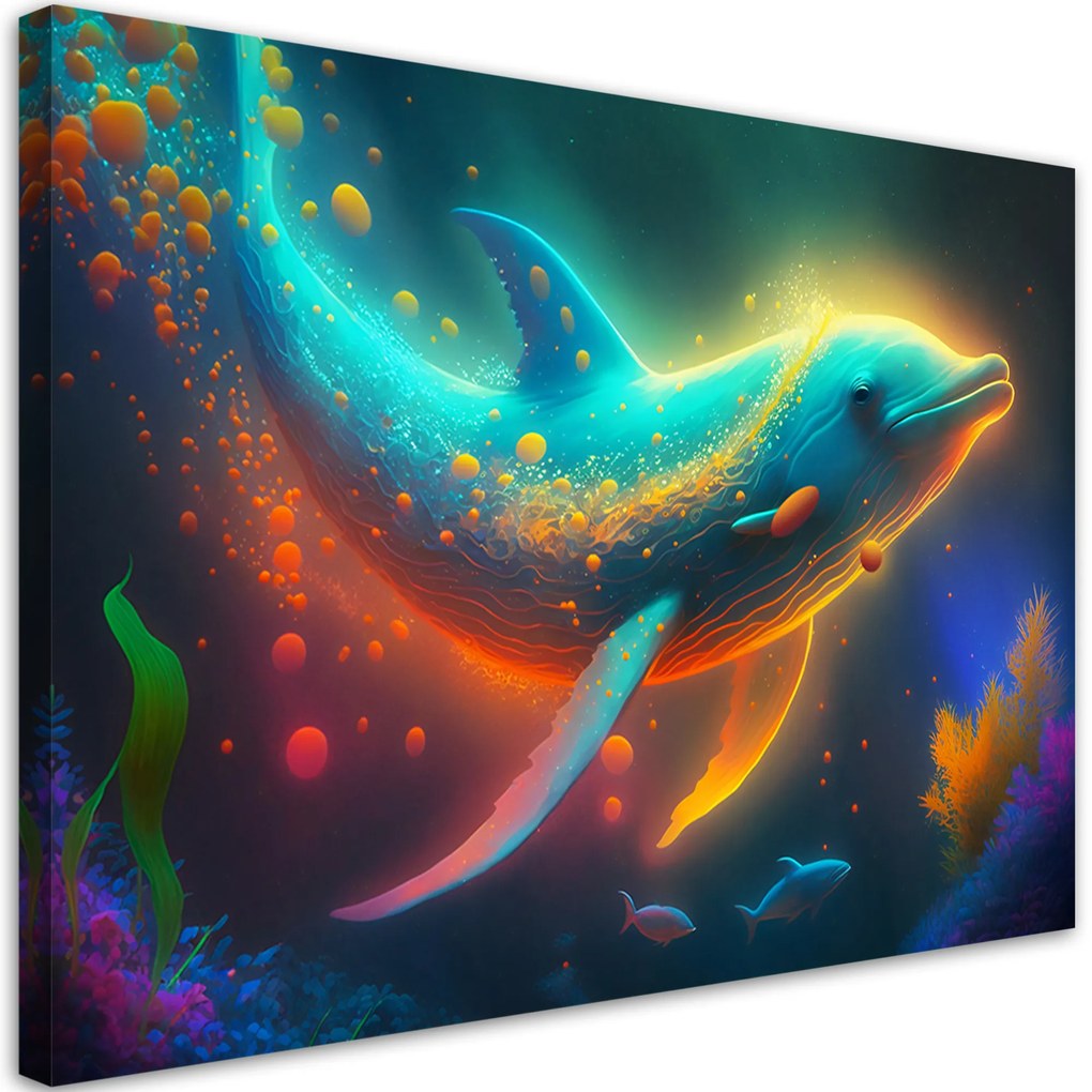Gario Vászonkép Tengeri delfin Méret: 90 x 60 cm
