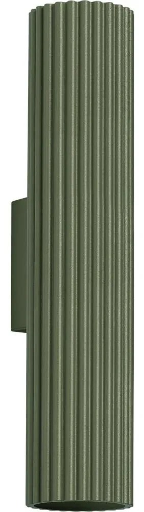 Sollux SL.1615 - Fali lámpa KARBON 2xGU10/10W/230V zöld