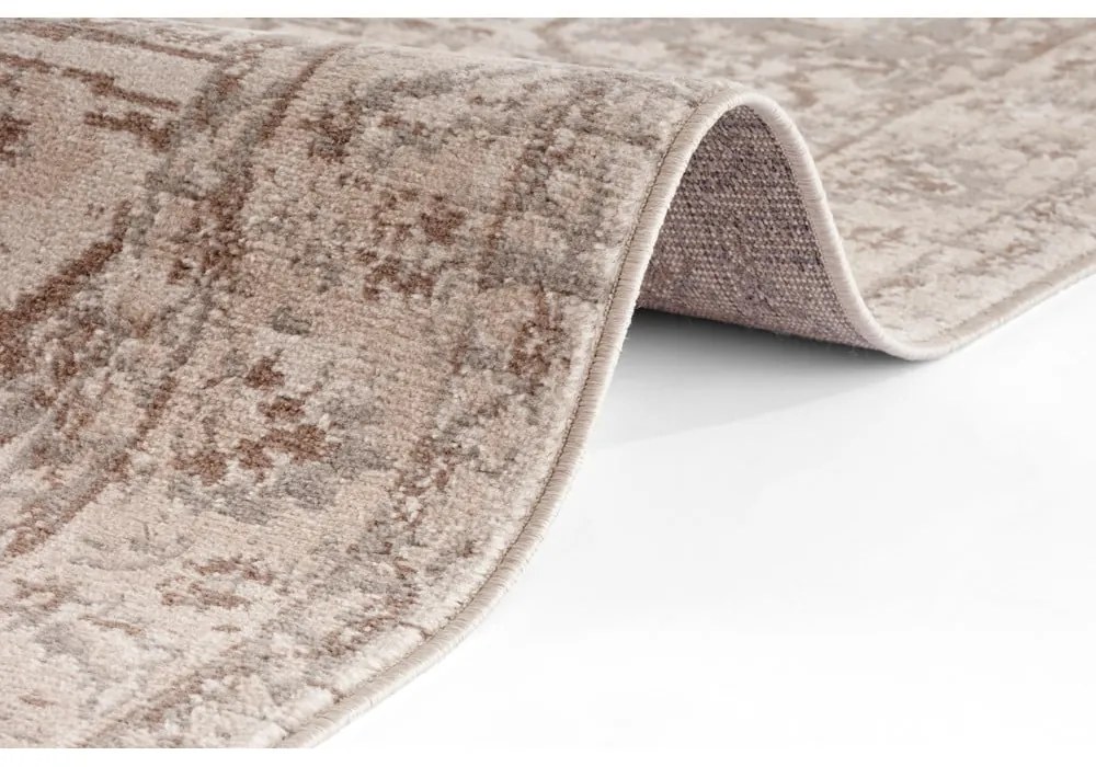 Bézs-krémszínű szőnyeg 200x280 cm Terrain Designer Sand – Hanse Home