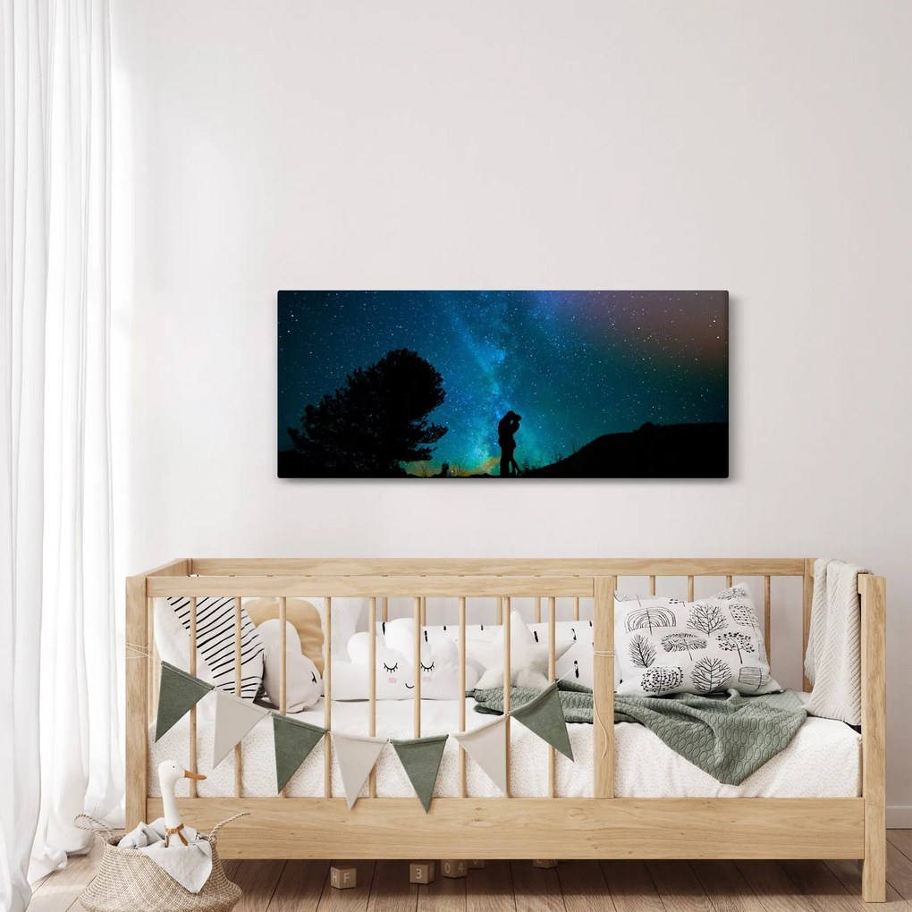 Kép - Találkozás a csillagok alatt (120x50 cm)
