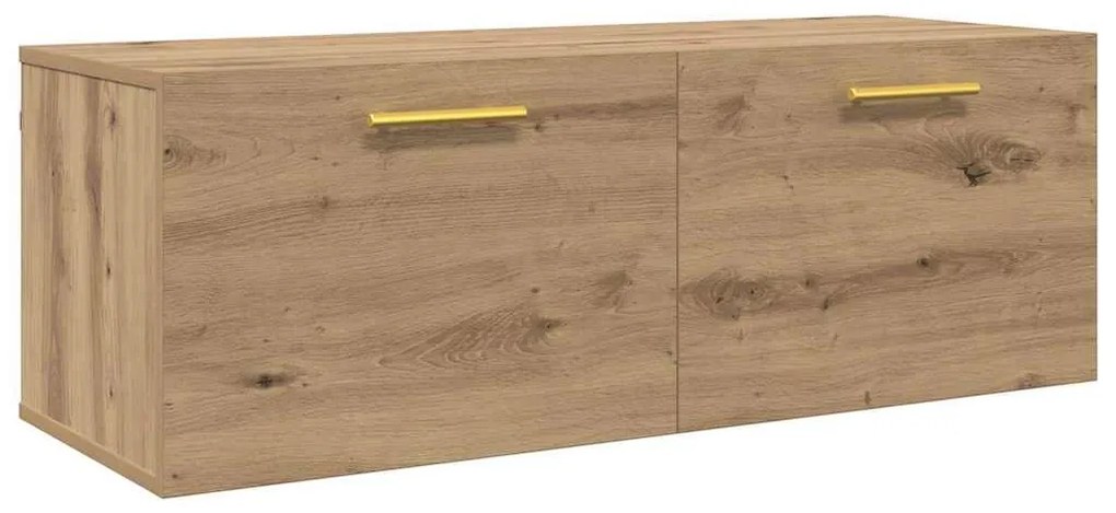 Fali Szekrény kézműves tölgy 100 x 36.5 x 35 cm Faanyag