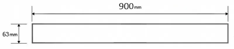 Mexen M01 mintás, zuhanytálca rács 90 cm arany, 1520090