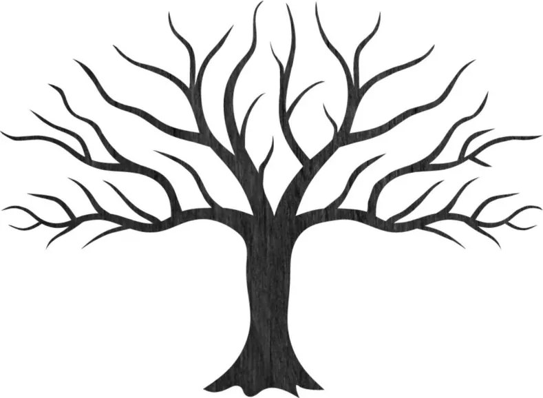 Fa falfestmény, fa és ágak | JOLAF
