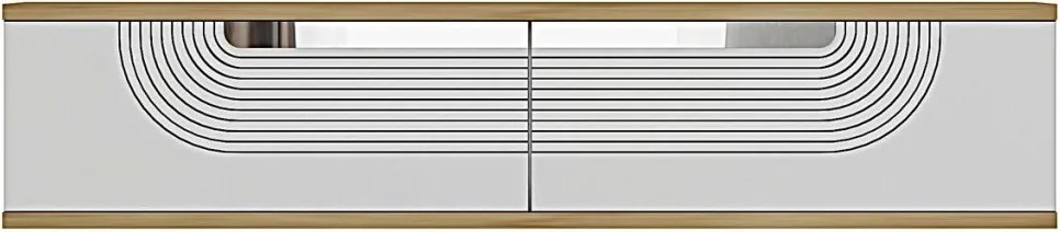 Meyra 120 - Sapphire Oak, White, Silver