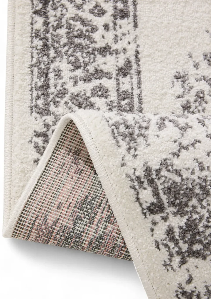 Rug Sia Cream/Grey 60x120 cm | BIANO
