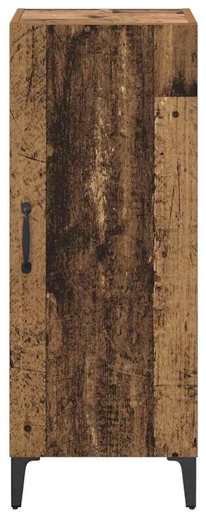 Széf Régi fa 34.5 x 34 x 90 cm Faanyag