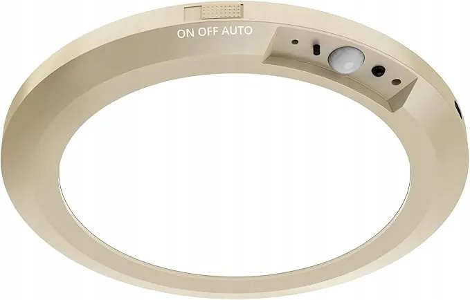 Arany Led Mennyezeti Lámpa Mozgásérzékelővel Újratölthető Usb Kábel +távirányító