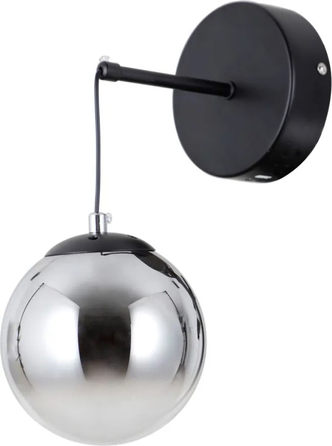 Italux Velada WL-34381-1-BK Fali lámpa 1x5W/LED 3000K 203lm IP20