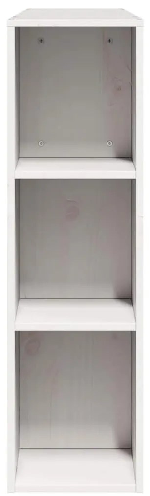 fehér tömör fenyőfa fejtámla tárolóval 150 cm