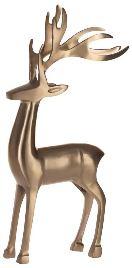 Eglo 427128 - Fém dekoráció BALIGIAN 44,5x22 cm rénszarvas/arany