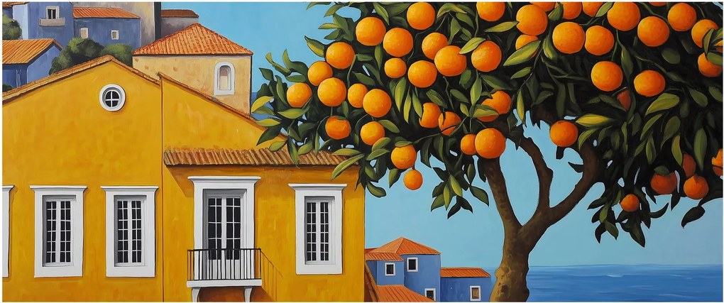 Kép - Narancsfa (120x50 cm)