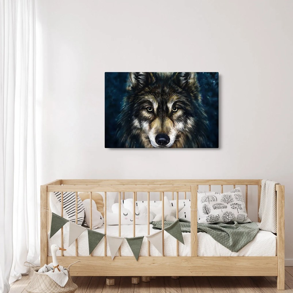 Kép - Wolf (90x60 cm)