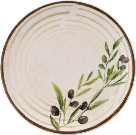 Weary kerámia desszertes tányér, 19,3×19,3 cm