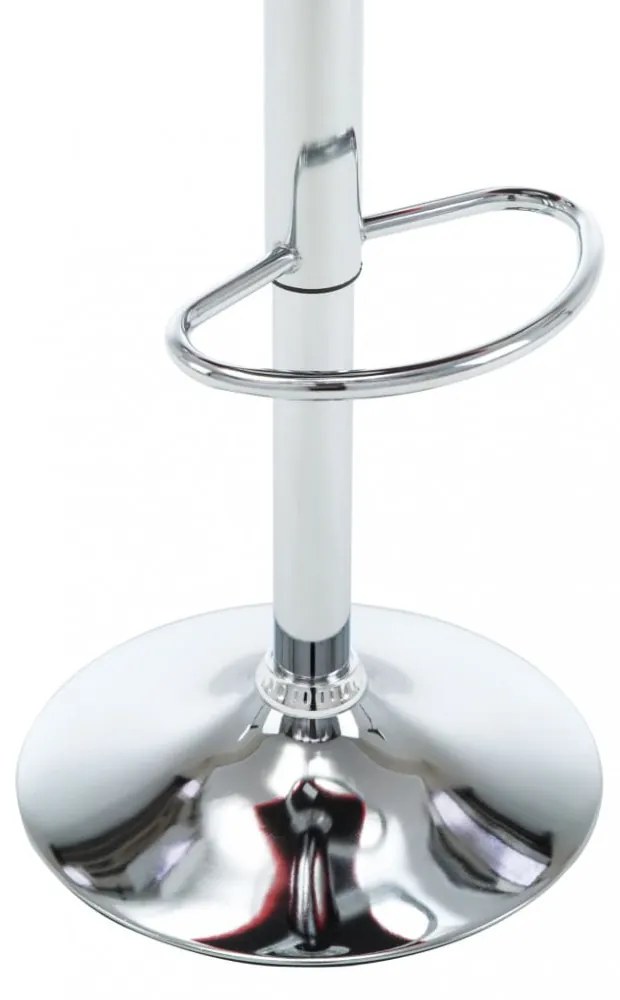 vidaXL 2 db krémszínű műbőr bárszék