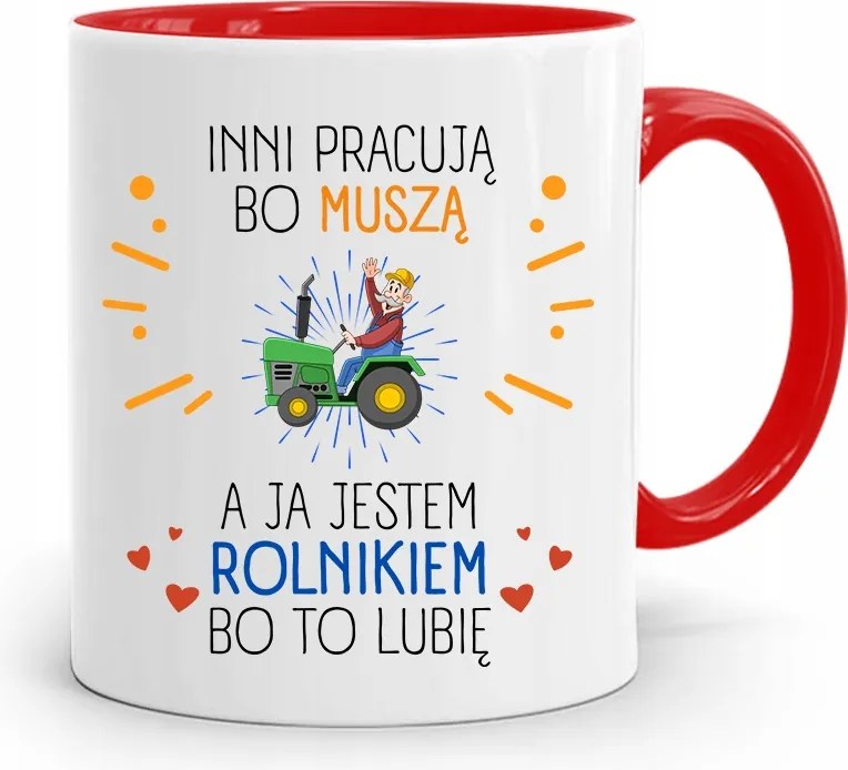 A Gazdálkodónak Piros Bögre Mások Azért Dolgoznak, Mert fényképes nyomattal Kell