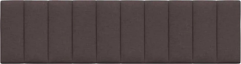 sötétbarna szövet fejtámla párna Hanko 180 cm