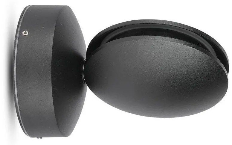 LED Kültéri fali lámpa LED/7W/230V 4000K IP65 fekete