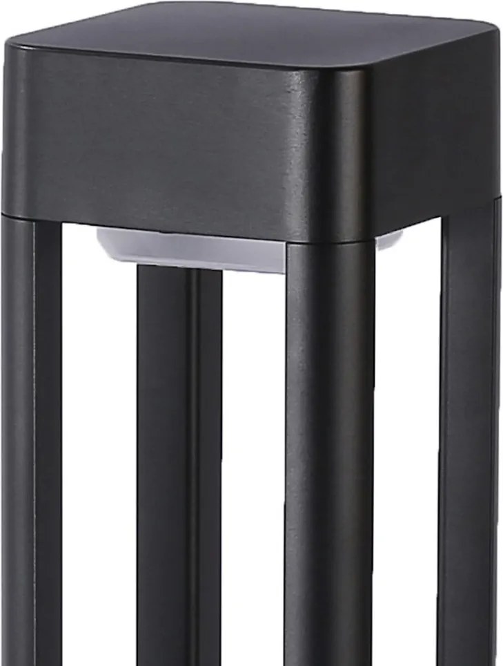 Italux modern kültéri állólámpa nutri fekete itxofl-22982-m-bk