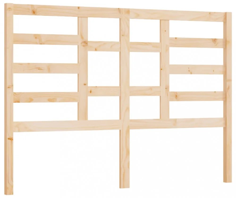tömör fenyőfa ágyfejtámla 166 x 4 x 104 cm