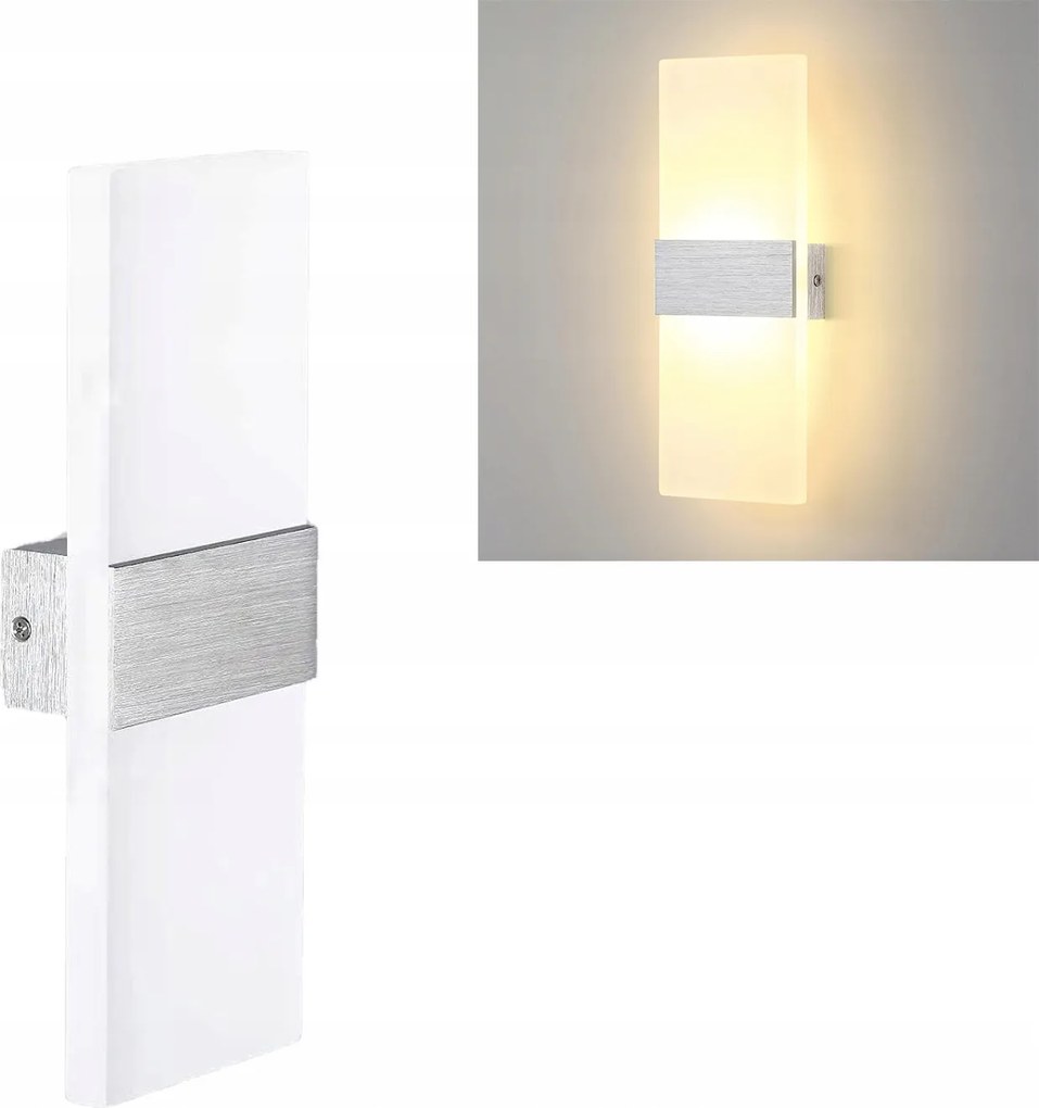 Led Fali Lámpa Nappali Folyosó Fali Lámpa Fel-le Modern Stílusos Led