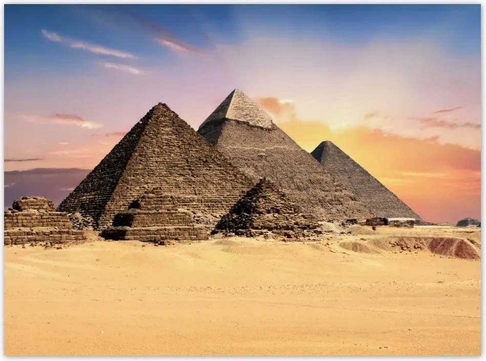 Poszterek 135x100 Egyiptomi piramisok