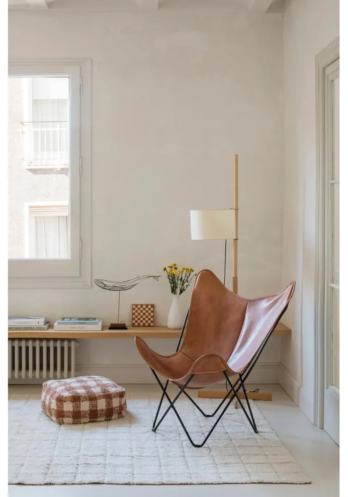 Barna gyerek puff Vichy Toffee – Lorena Canals