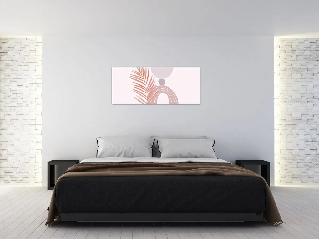 Kép - Lila minimalizmus N⁰1 (120x50 cm)