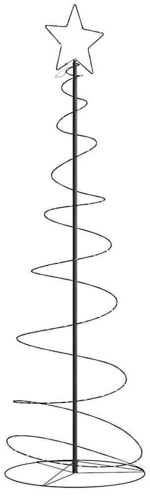 meleg fehér LED karácsonyfa 120 LED 180 cm