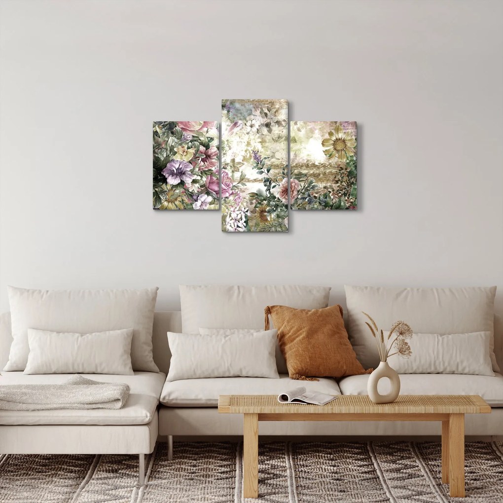 Kép - Design virágok (90x60 cm)