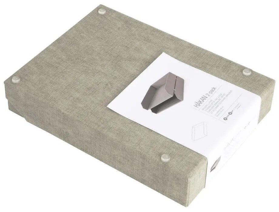 Karton rendszerező szett dokumentumokhoz 2 db-os Hakan – Bigso Box of Sweden