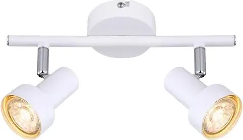 Rabalux beltéri  karos spotlámpa gu10 2x50w fehér konrad
