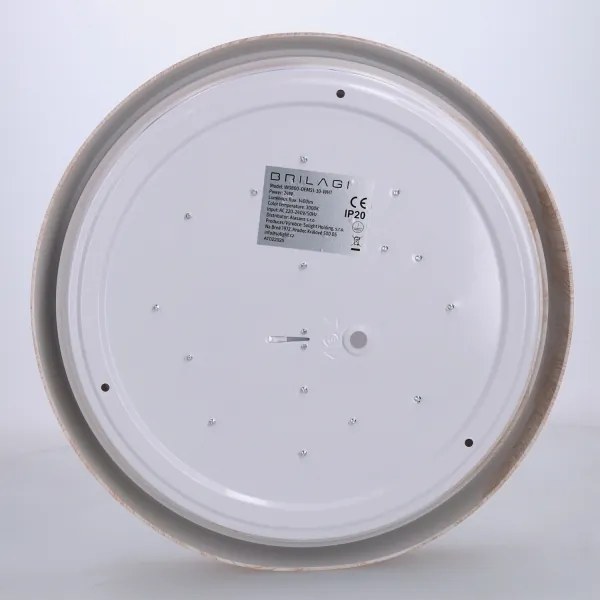 Brilagi - LED mennyezeti lámpa FLOCO LED/24W/230V Ø 30 cm fa/fehér