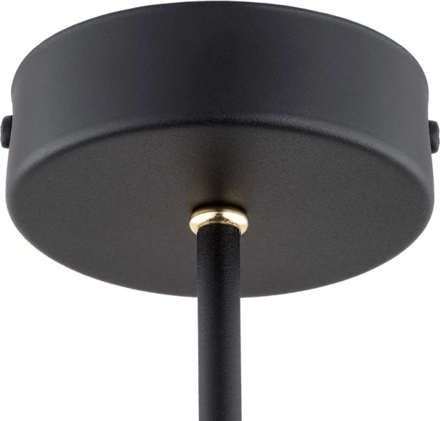ARGON 6149 CHARLOTTE Modern Csillár Fekete, Sárgaréz E27 IP20