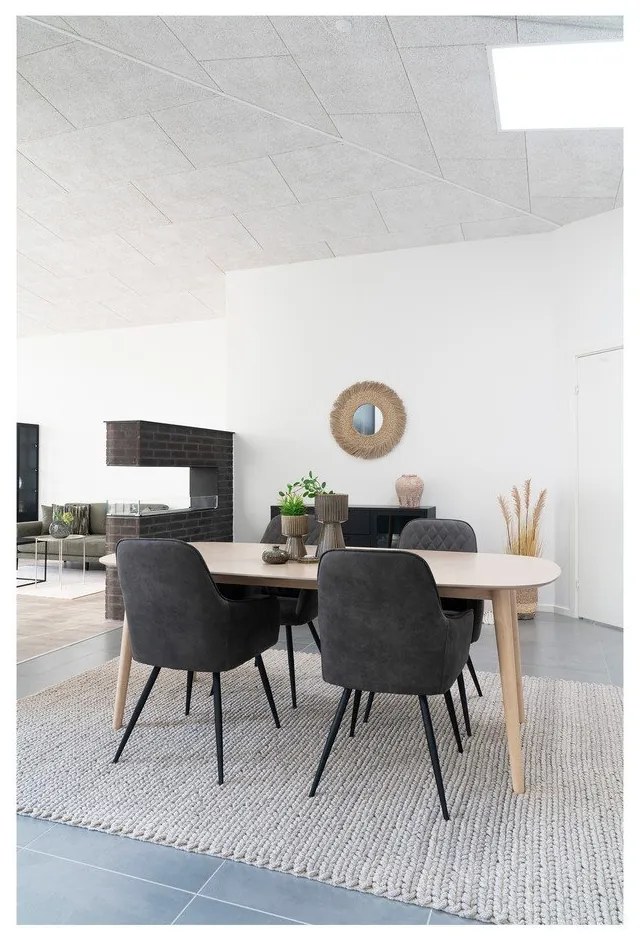 Krémszínű gyapjú szőnyeg 160x230 cm Mandi – House Nordic