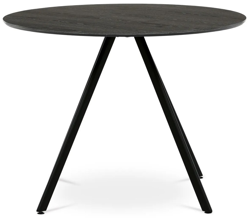 Kerek étkezőasztal R5010 GREY, szürke tölgy