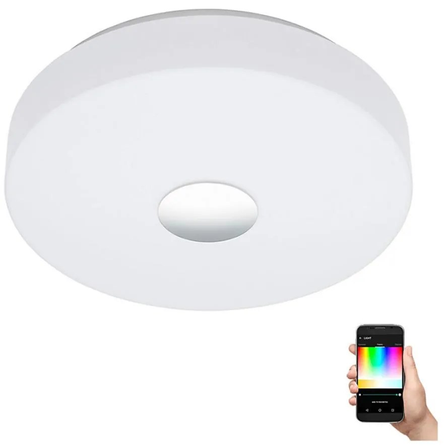 Eglo 96819 - BERAMO-C LED RGB stropní svítidlo, stmívatelné, 17W, 230V