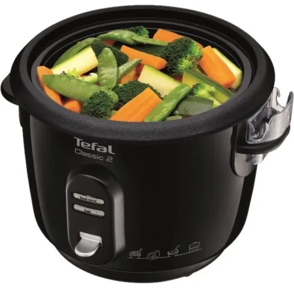 Tefal - Rizsfőző CLASSIC 500W/230V 3 l fekete