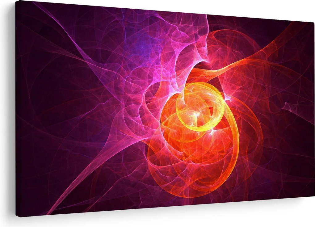 Modern absztrakt kép (90x60 cm)