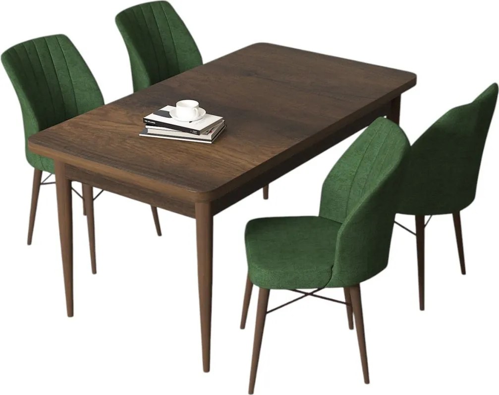 Arp étkezőgarnitúra, barokk-khaki, 110 cm