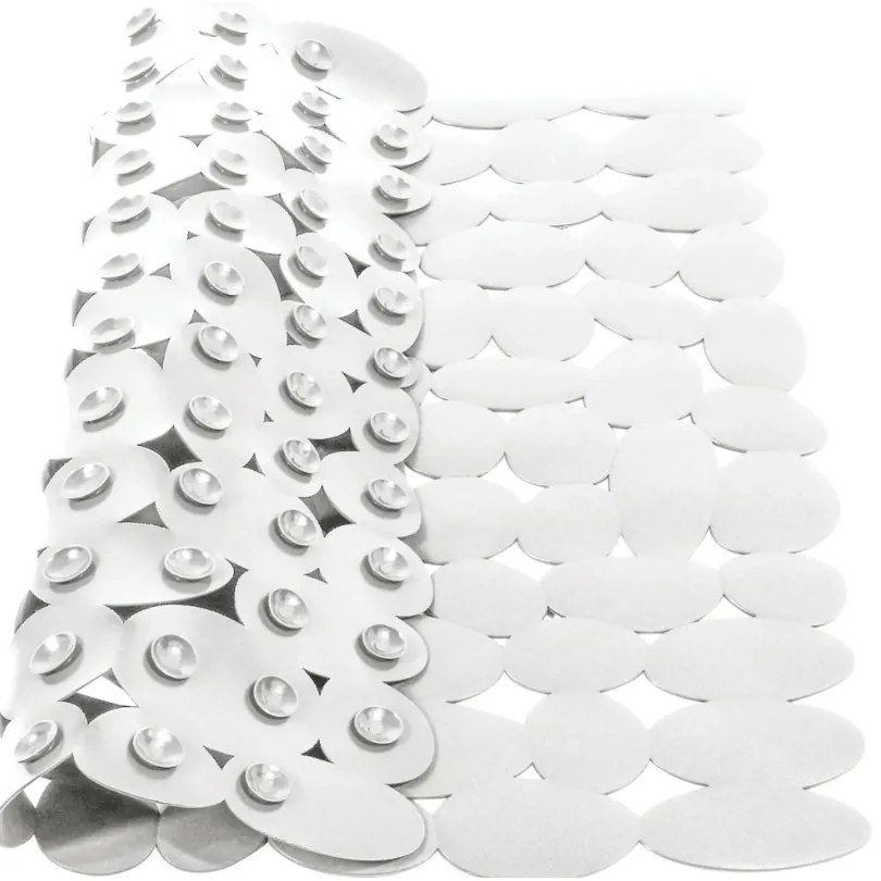 Spirella MARATHON csúszásgátló zuhanytálca, fehér, 54 x 54 cm